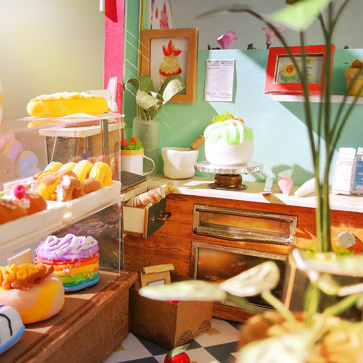 DIY Huisje Ice Cream Station, Robotime