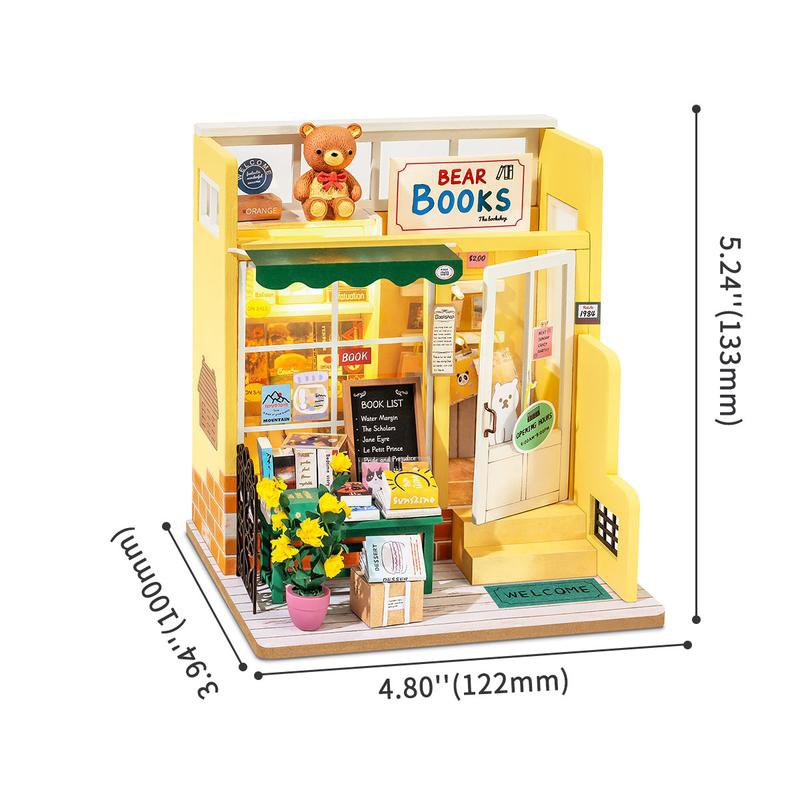 DIY Huisje Mind-Find Bookstore, Robotime