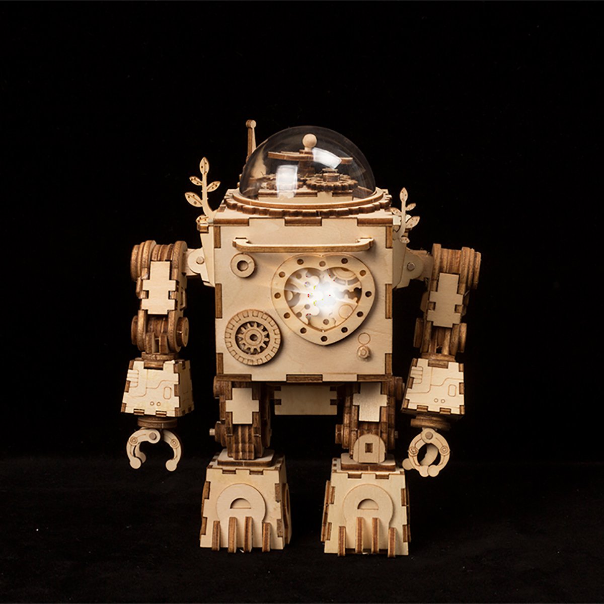 Robotime, Muziekdoos Hout DIY 3D Puzzel Orpheus