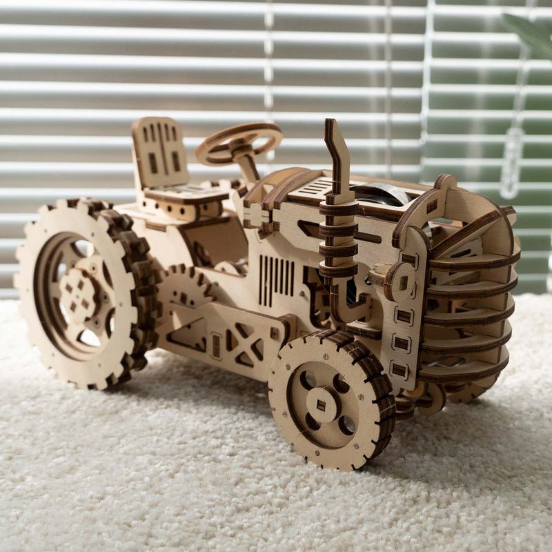 Robotime, Houten Puzzel 3D Tractor