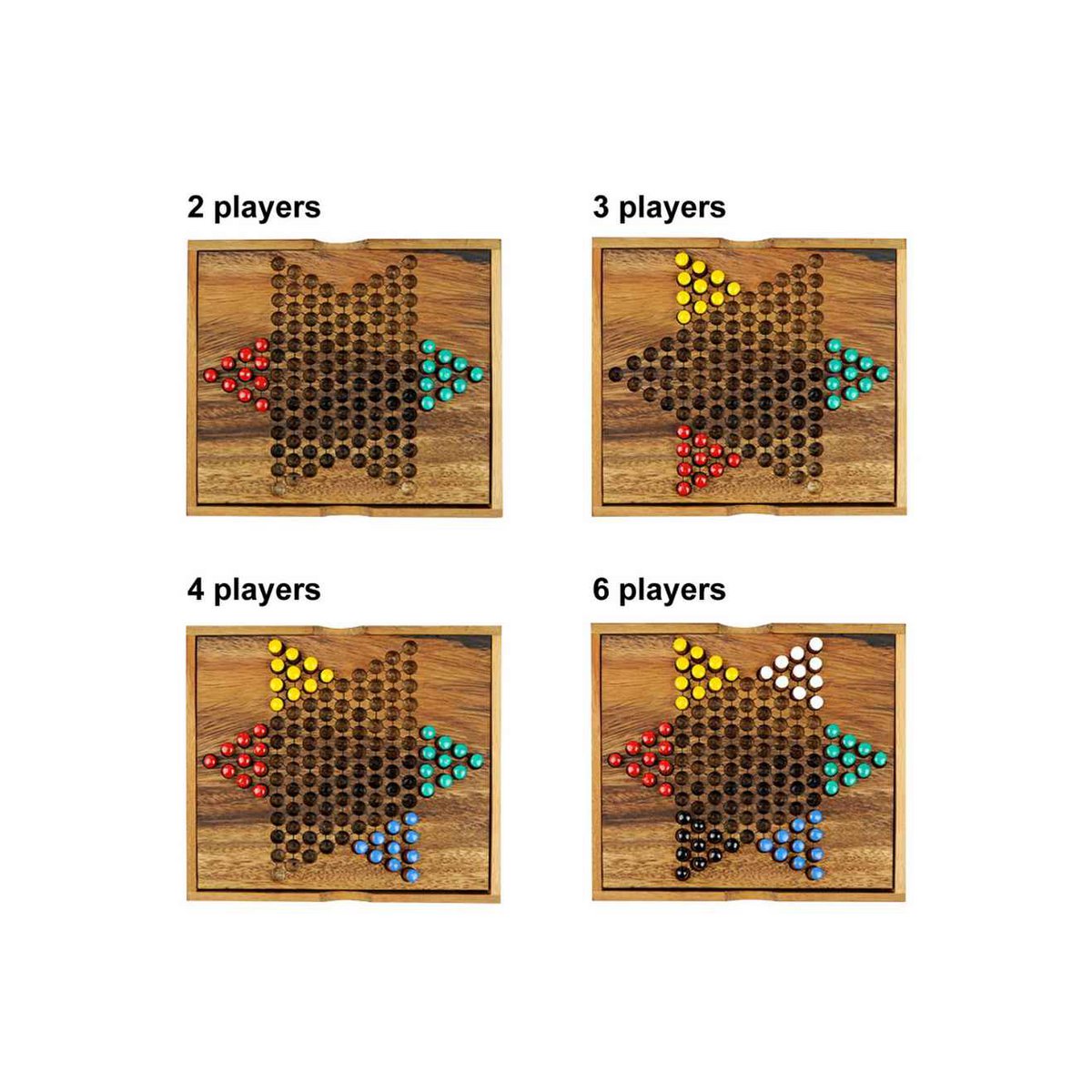 Logica Giochi Chinees Houten Dambord