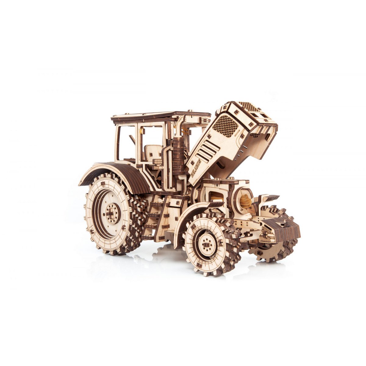 Eco Wood Art (EWA) 3D Mechanische Puzzel Tractor Belarus 2022