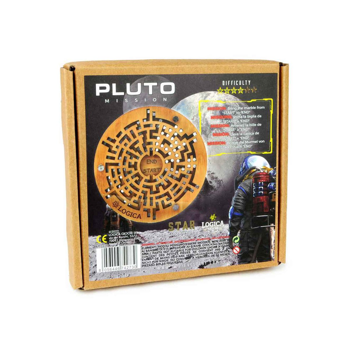 Logica Giochi Houten Breinbreker Star Adventerus Mission Pluto