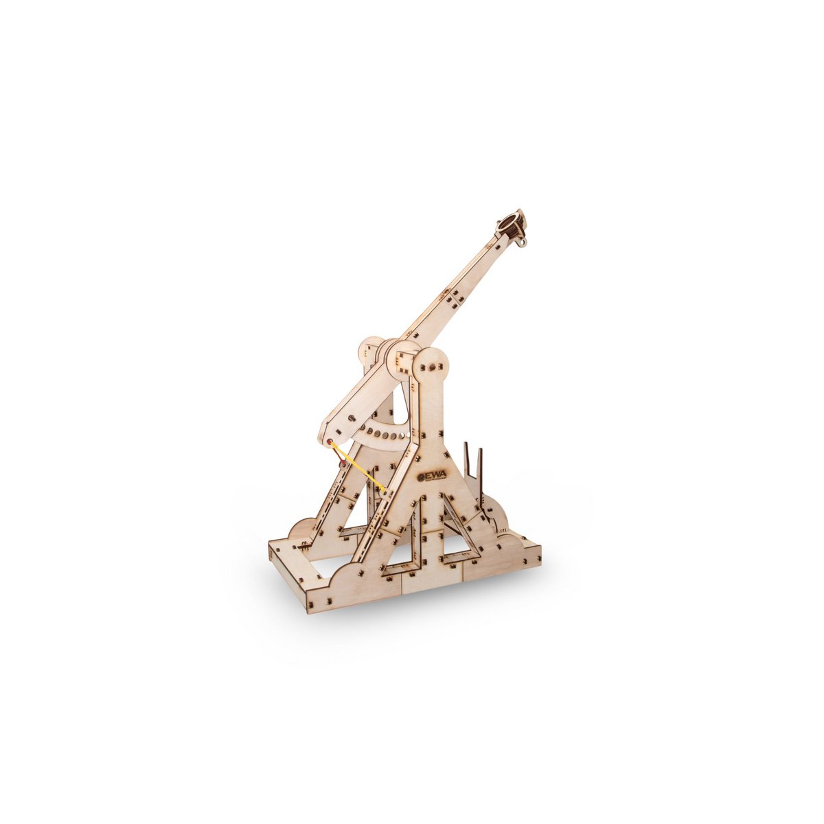 Eco Wood Art (EWA) 3D Mechanische Puzzel Trebuchet 013