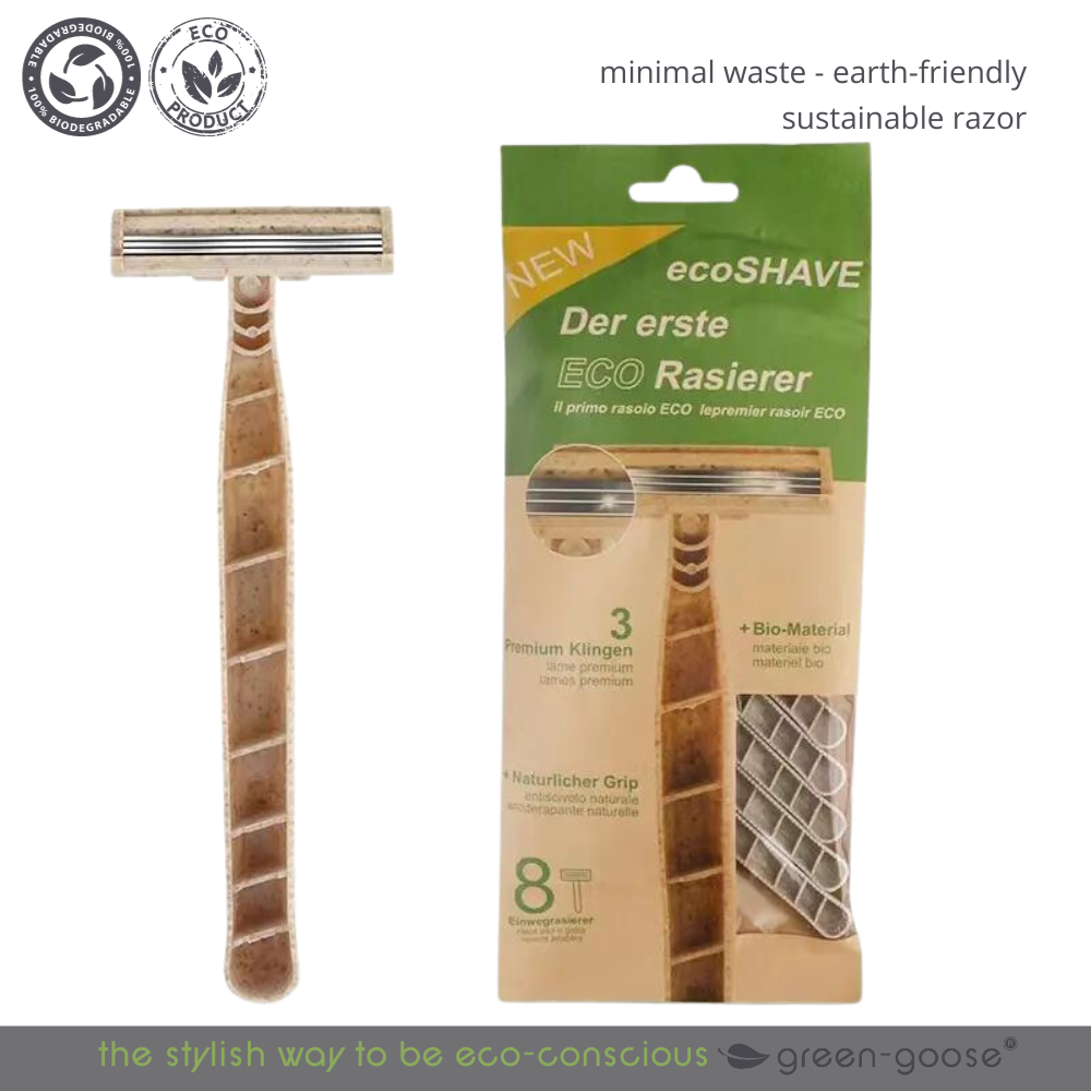 green-goose Bio-based Scheermesjes | 24 Stuks