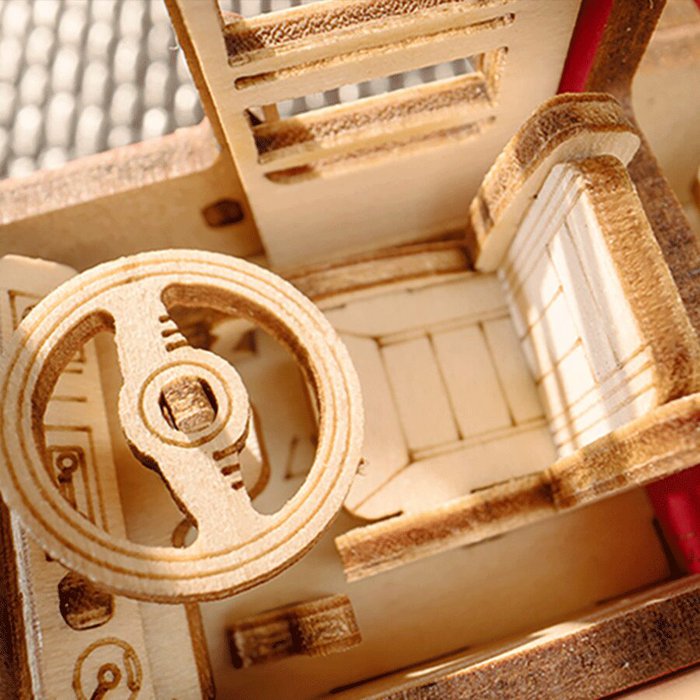 Robotime, Puzzelen was nog nooit zo leuk dan met deze 3D Houten Puzzel London Tour Bus