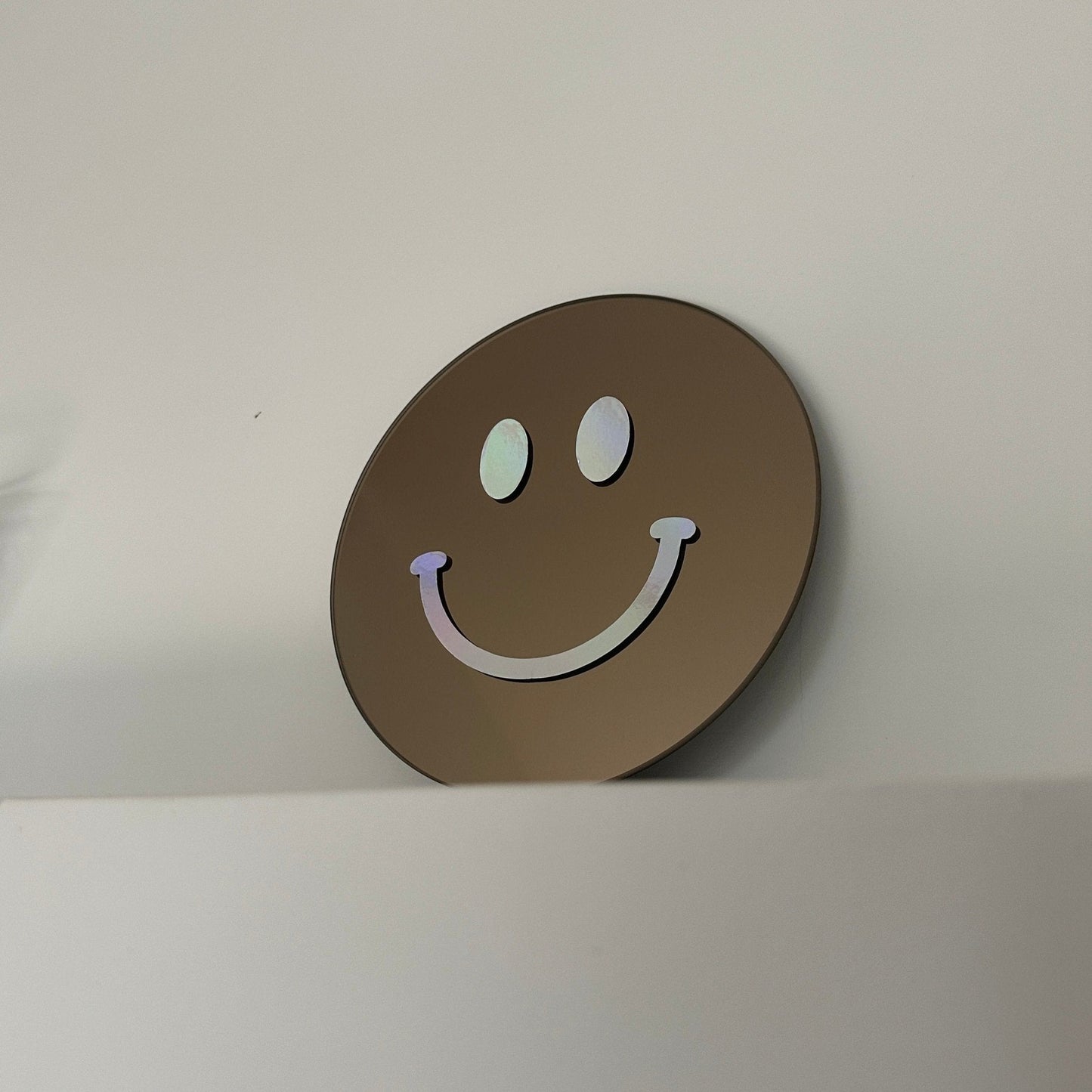 "Dagelijkse geluksboost" Smiley spiegel Holographic Smile