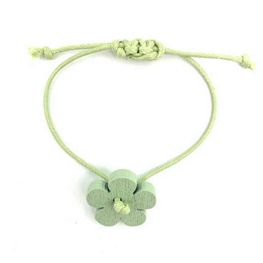 Luna-Leena kinderarmband - Groen - Handgemaakt in Nepal