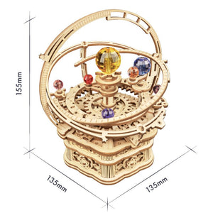 Robotime, Muziekdoos Hout DIY 3D Puzzel Starry Night