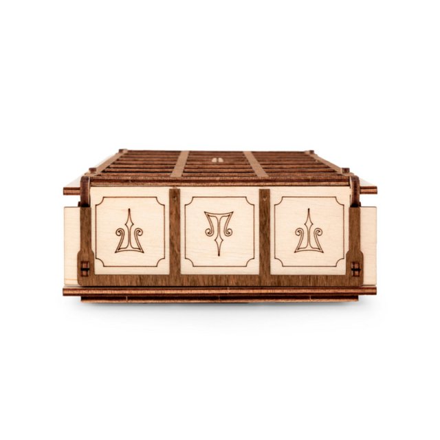 Eco Wood Art (EWA) 2 in 1 Bordspel, Senet en Ur
