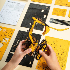 Robotime, Houten Puzzel 3D Graafmachine
