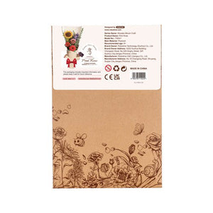 Robotime, DIY Houten Bloem Pink Rose, Roze Roos, TW041, 8,5x6,5x21cm