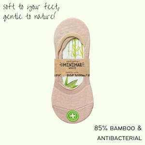 green-goose Bamboe Dames Footies - 5 paar - 85% Bamboe - Creme - Maat 35-39