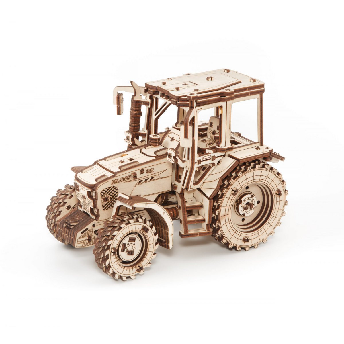 Eco Wood Art (EWA) 3D Mechanische Puzzel, Belarus-82 Tractor
