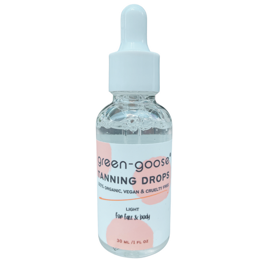 green goose Organic Tanning Drops - Light - 30 ml