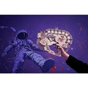 Eco Wood Art (EWA) 3D Mechanische Puzzel, Ping Pong Gun, 4189, 38,7x9,6x29,8cm