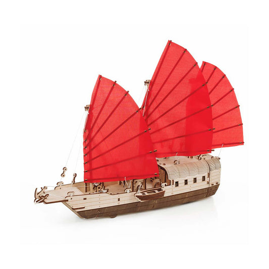 Eco Wood Art (EWA) 3D Houten Puzzel Djong