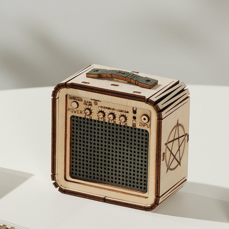 Robotime, Houten Puzzel 3D Electric Guitar