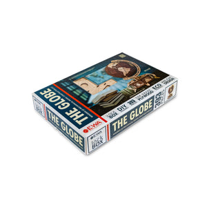 Eco Wood Art (EWA) 3D Mechanische Puzzel Globe Bruin