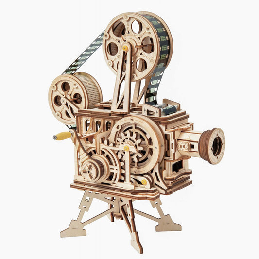 Robotime, Houten Puzzel 3D Vitascope/Movieprojector