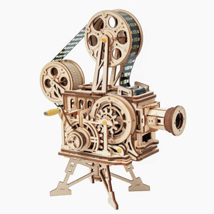 Robotime, Houten Puzzel 3D Vitascope/Movieprojector