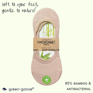 green-goose Bamboe Dames Footies - 10 paar - 85% Bamboe - Multicolor - Maat 35-39