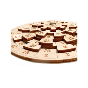 Logica Giochi Houten rekenpuzzel Euclide, LG431, 15x15x2cm