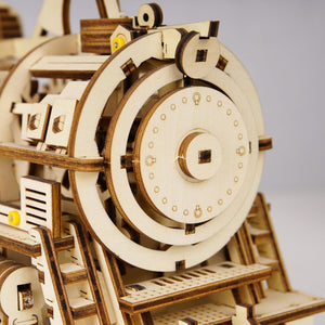 Robotime, 3D Houten Puzzel Locomotive