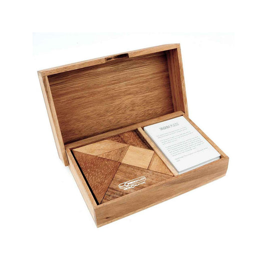 Logica Giochi Houten spel Dubbele Tangram, LG301, 20x12x4cm