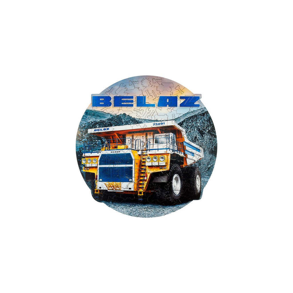 Eco Wood Art 3D Houten Puzzel Belaz 75601, 2154, 27,6x27,6x0,5cm