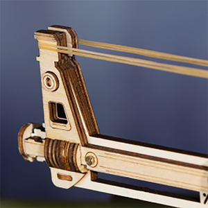 Robotime, 3D Houten Puzzel AK-47 Assault Rifle