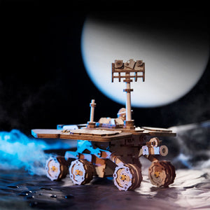 3D Houten Puzzel op zonne-energie Vagabond Rover, Robotime