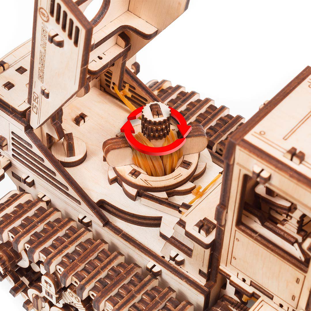 Eco Wood Art (EWA) 3D Houten Puzzel Mower CS-150C