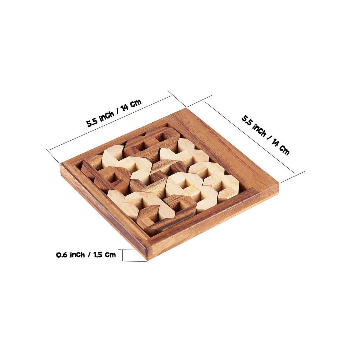 Logica Giochi Houten Puzzel Digigrams