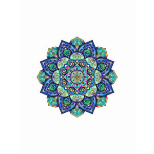 Logica Giochi Mandala Houten Legpuzzel Lotusbloem/Flower of Life