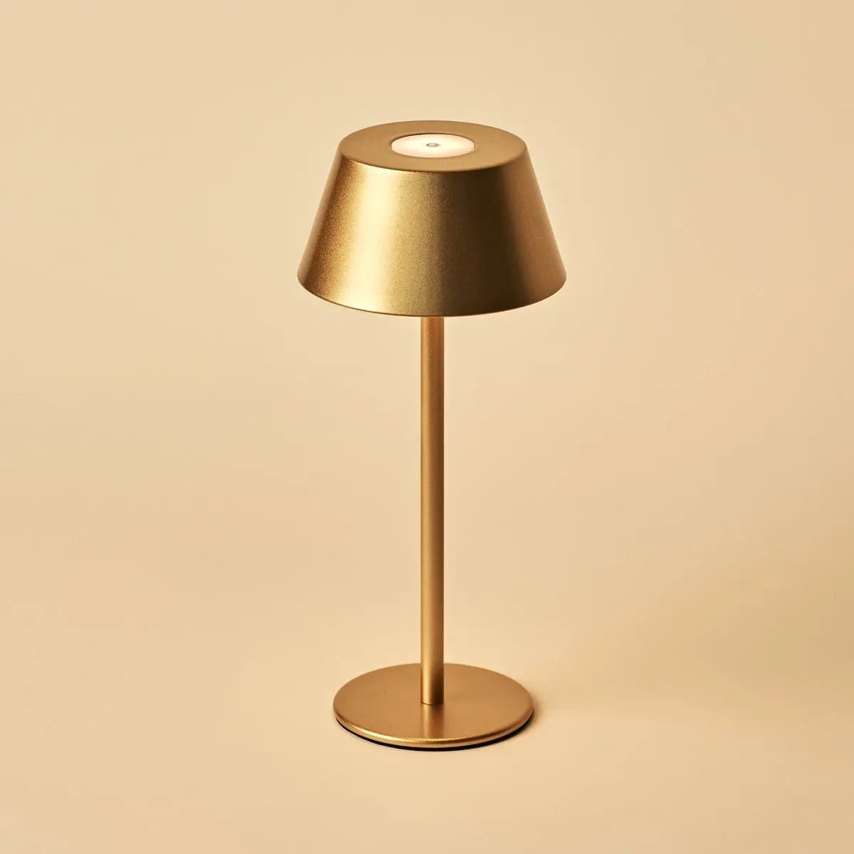 Tavellio - Milou Gold Tafellamp zonder Kabel | Modern, design en 3 lichtmodi