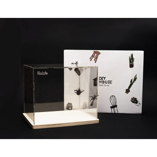 Robotime, DIY Dust Cover voor DIY huisjes, 24,6x20,2x21,6cm