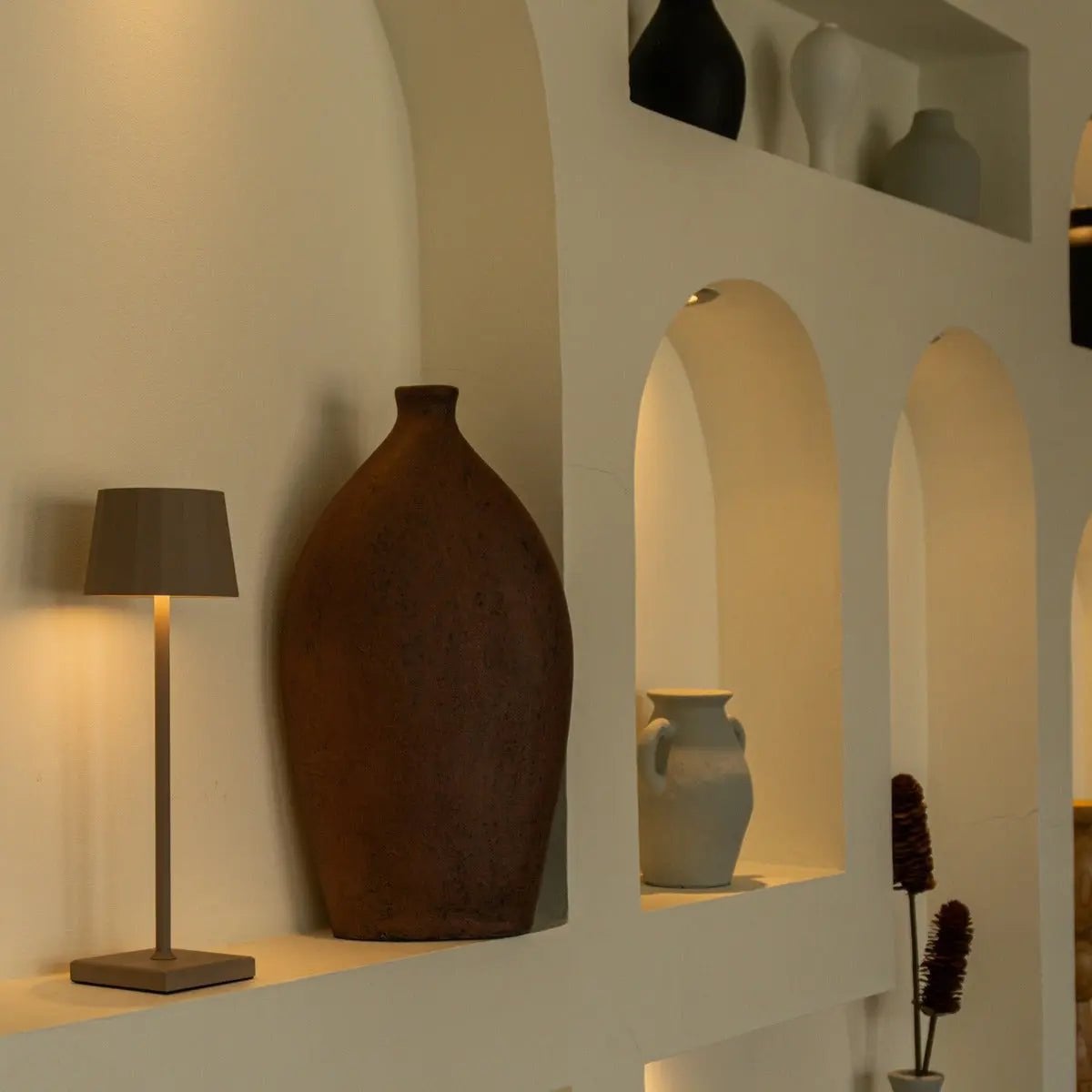 Tavellio - William Koala Bruin Oplaadbare Tafellamp | Dimbaar, USB-C en batterijduur van 120 uur