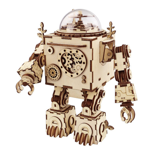 Robotime, Muziekdoos Hout DIY 3D Puzzel Orpheus