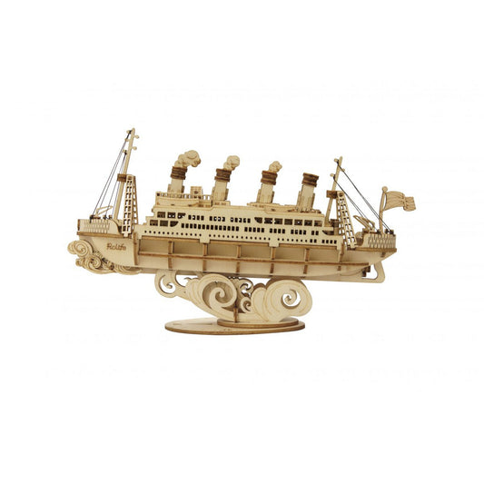 Robotime, 3D Houten Puzzel Cruise Ship