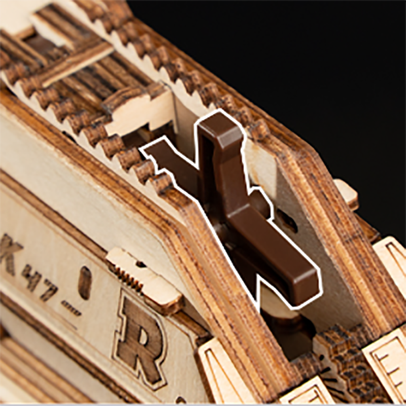 Robotime, 3D Houten Puzzel AK-47 Assault Rifle