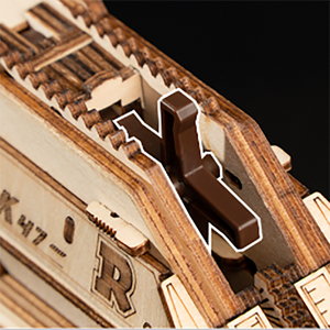 Robotime, 3D Houten Puzzel AK-47 Assault Rifle