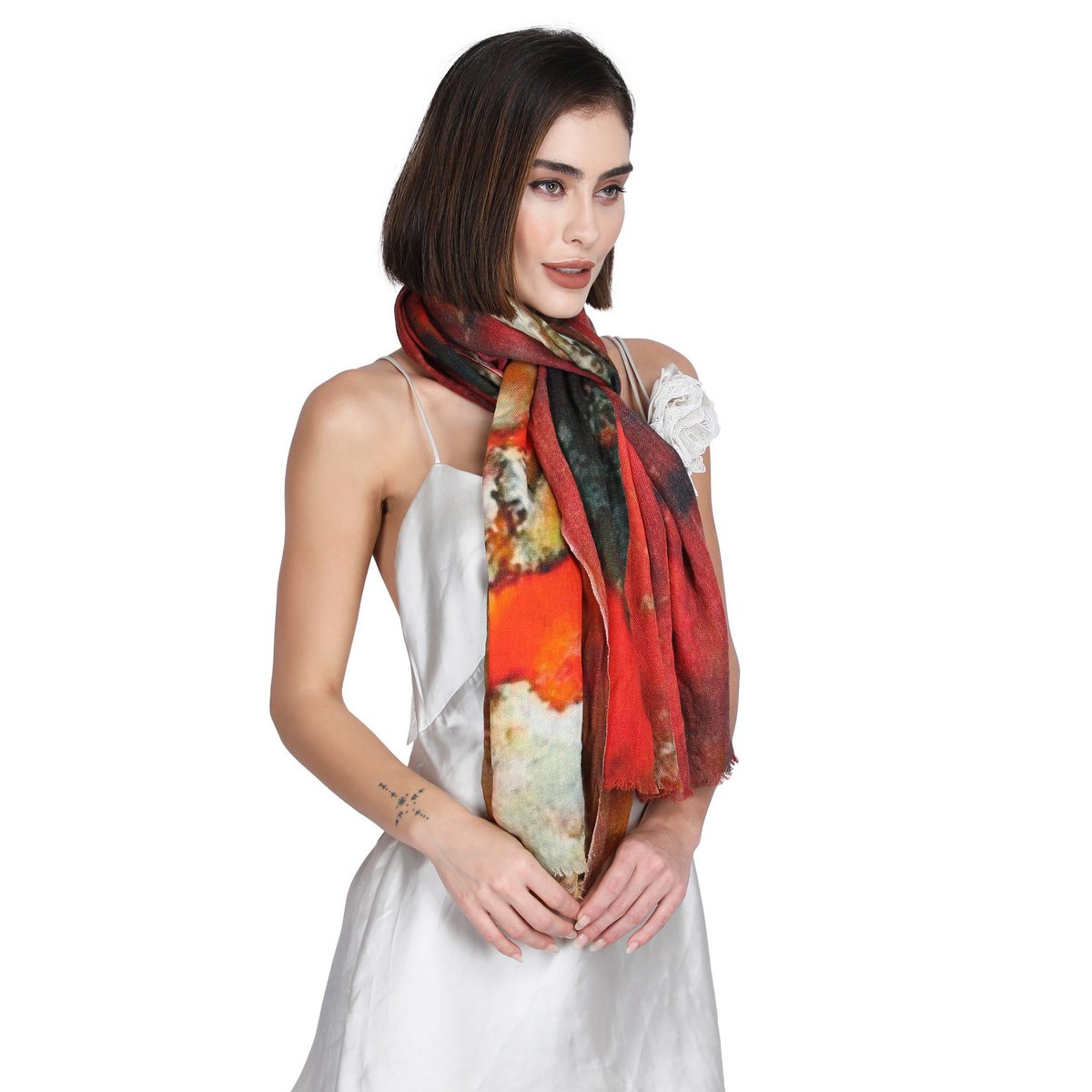 Pashmina Stola Wol-Zijden_9