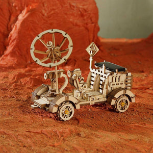 3D Houten Puzzel op zonne-energie Rambler Rover, Robotime