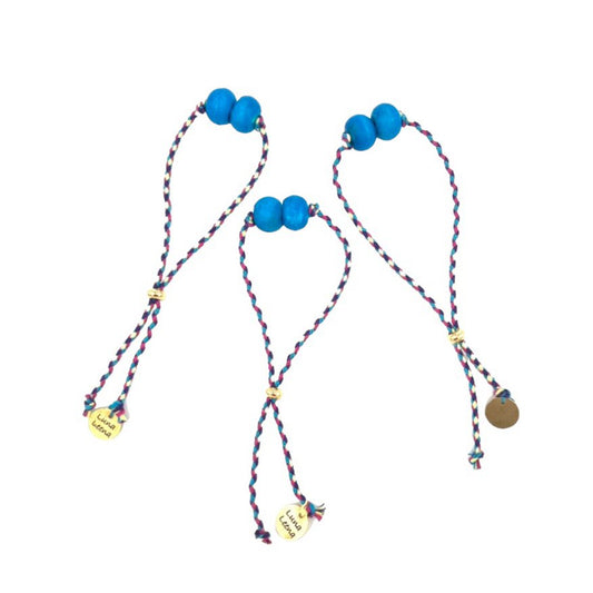 Luna-Leena Bracelet Blue - handgemaakt in Nepal