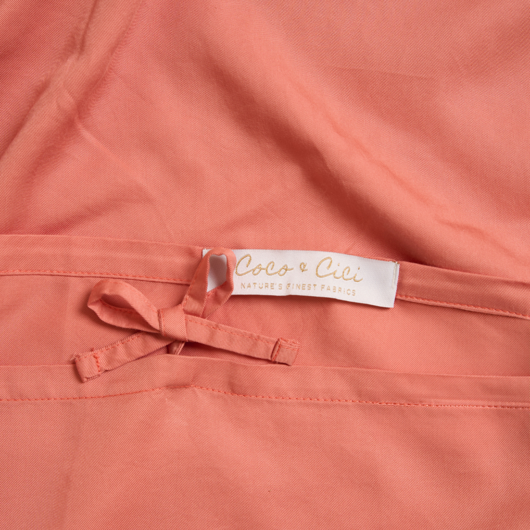 Kids - TENCEL™ Twill Dekbedovertrek Blush