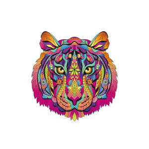 Logica Giochi Mandala Houten Legpuzzel Tijger/ Tiger