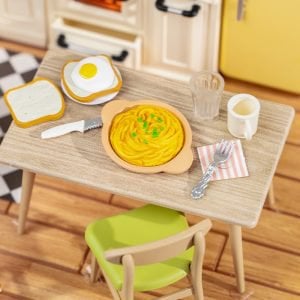 Robotime, DIY Huisje Super Creator Happy Meals Kitchen, DW008, 16,3x16,3x15,2cm