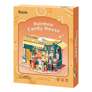 Robotime, DIY Huisje Rainbow Candy House