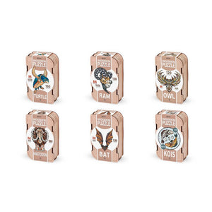 Eco Wood Art (EWA) Houten Legpuzzel Koi Kaper/ Kois size M, 28,5x28,5x0,5cm